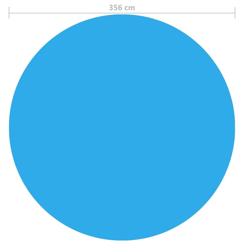 Emaga Pokrywa na basen, niebieska, 365 cm, PE